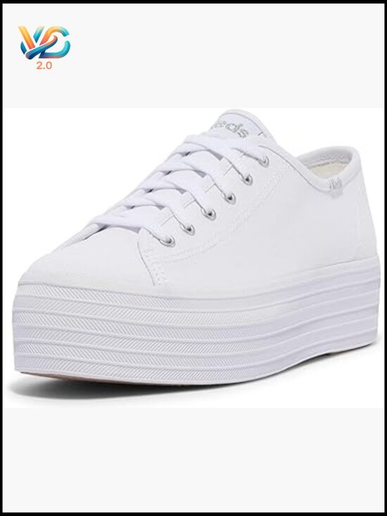 Shoes - Lace Up Platform Sneakers Classic Comfortable Canvas Casual Shoes Trendy